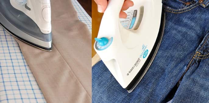 How To Iron Your Trousers Jeans