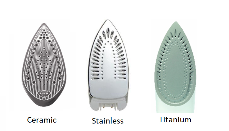 types of iron soleplates